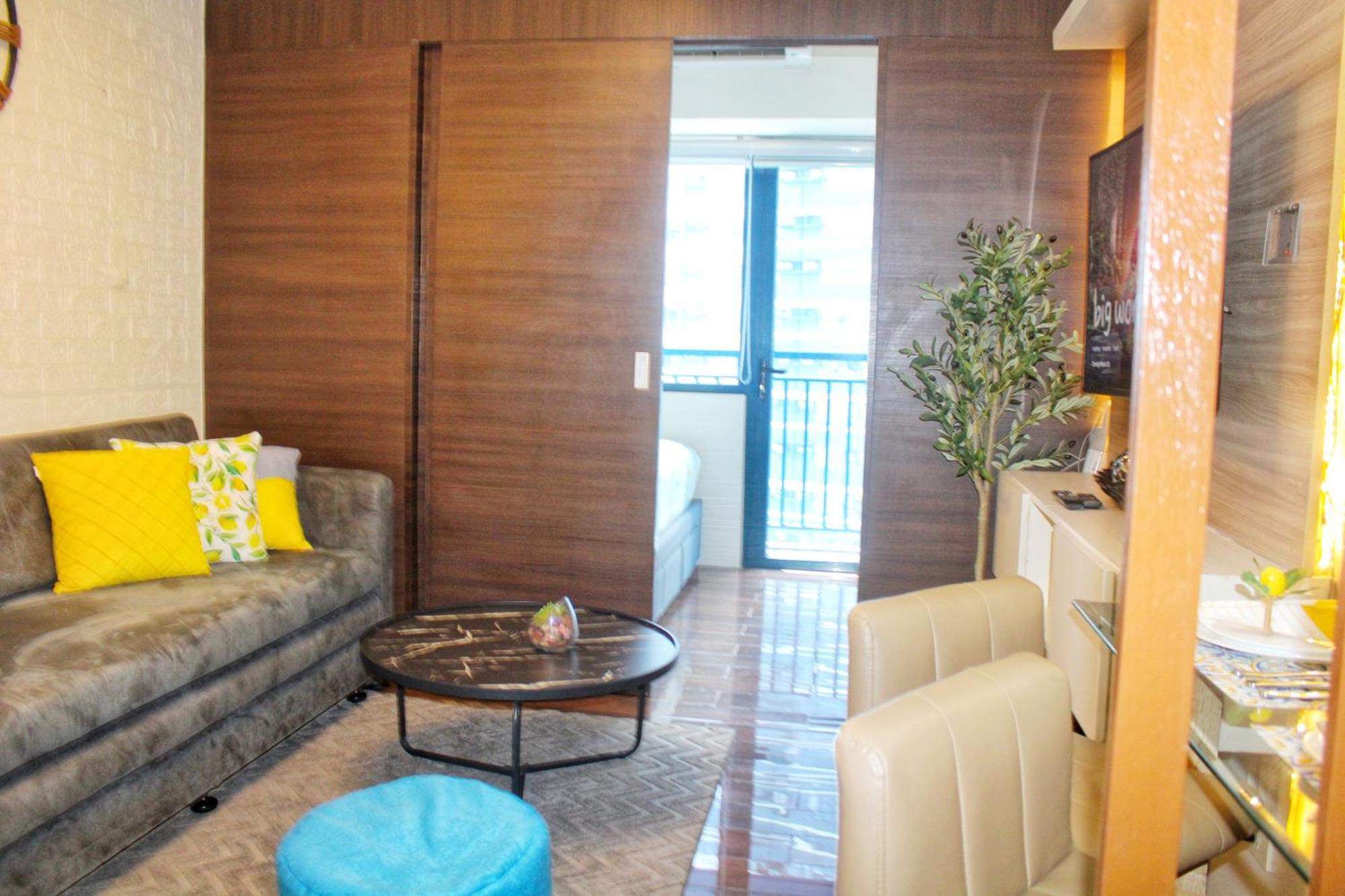 Stylish&Comfort Unit With Balcony In Air Makati Makati City Exteriör bild